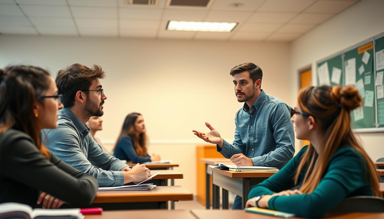Student preparing for exams with study materials